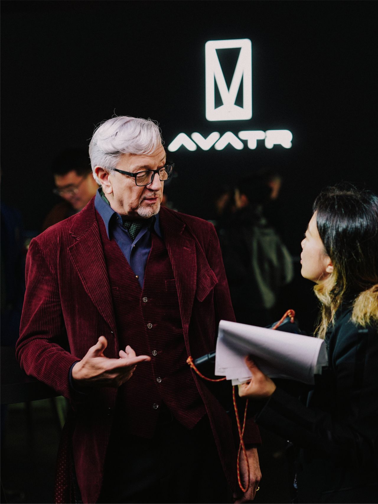 Надер Фагихзаде на презентации AVATR